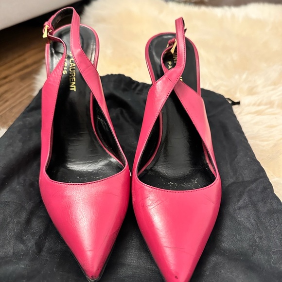 Saint Laurent Slingback Pumps - Picture 4 of 11